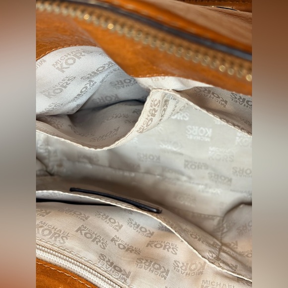 Michael Kors Black and Brown Satchel - Picture 11 of 16